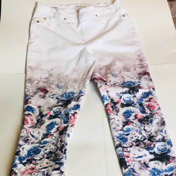 tribal ankle jeggings